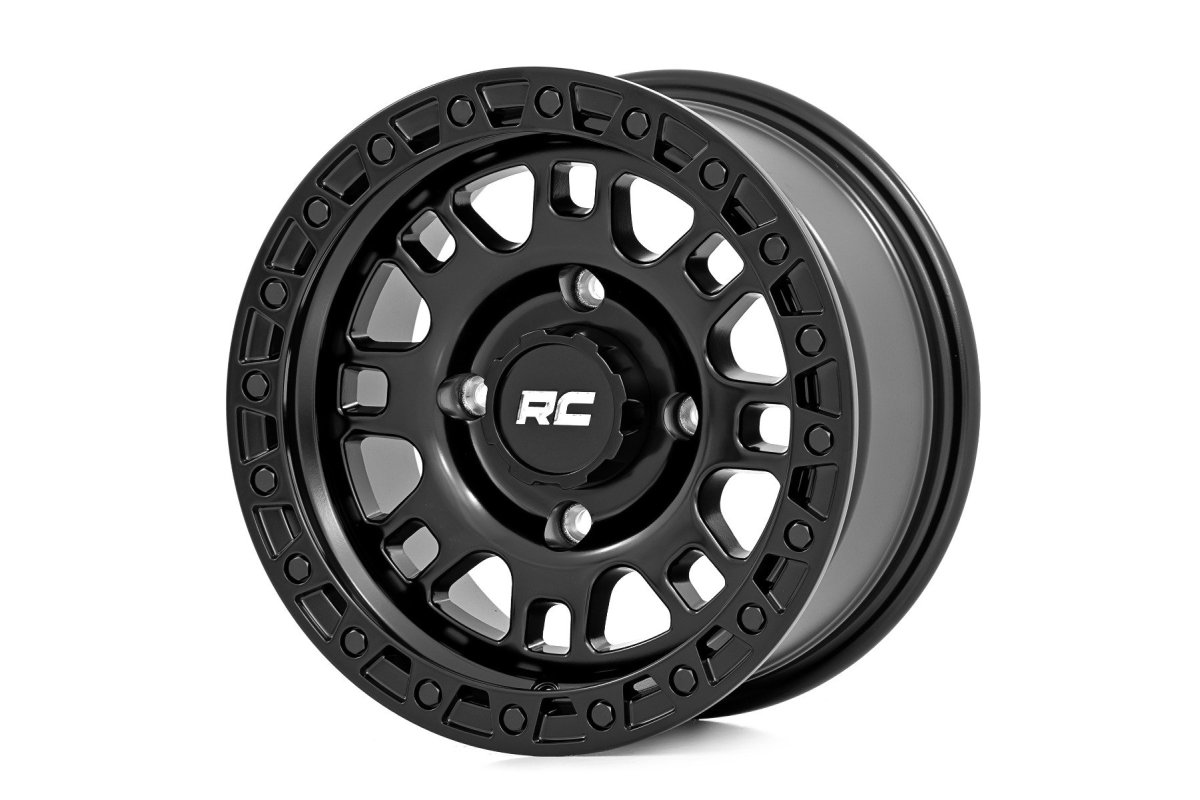 Wheel - Rough Country - 82 Series - Semi Gloss Black